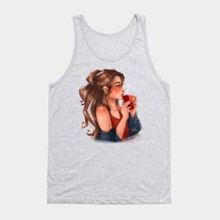 Hot Chocolate Girl Tank Top